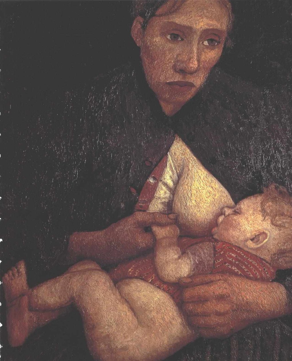 Madre che allatta da Paula Modersohn Becker