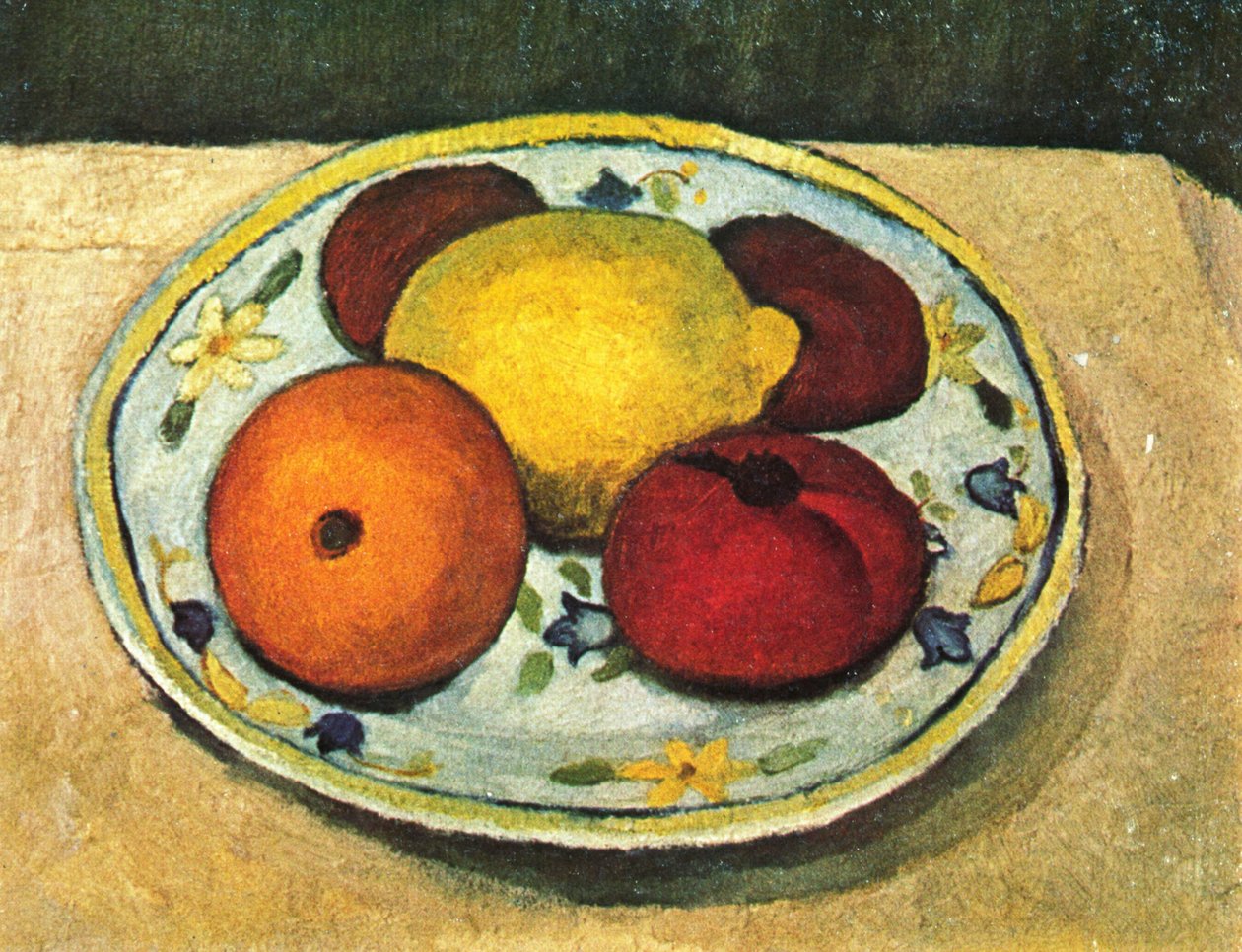 Natura morta con limone, arancia e pomodoro da Paula Modersohn Becker