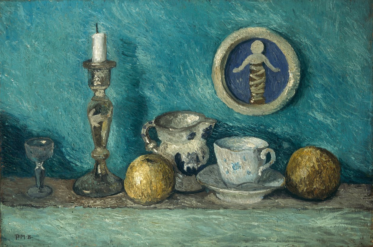 Natura morta con il putto della Robbia, c. 1905 da Paula Modersohn Becker