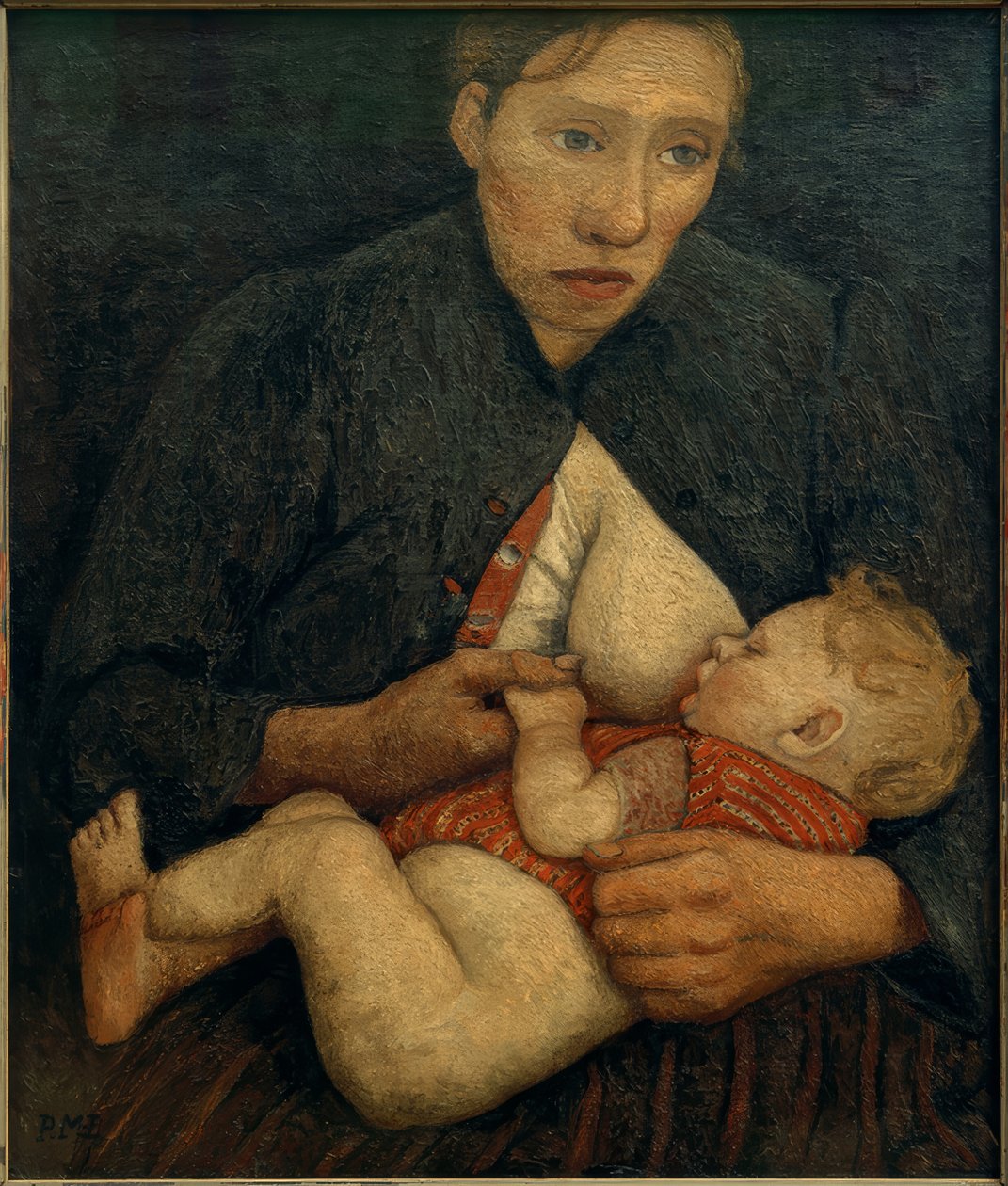 Madre che allatta da Paula Modersohn Becker