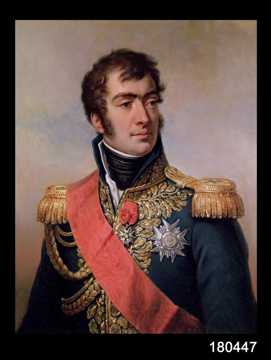 Auguste Frederic Louis Viesse de Marmont (1774-1852), Duca di Ragusa e Maresciallo di Francia da Paulin Jean Baptiste Guerin