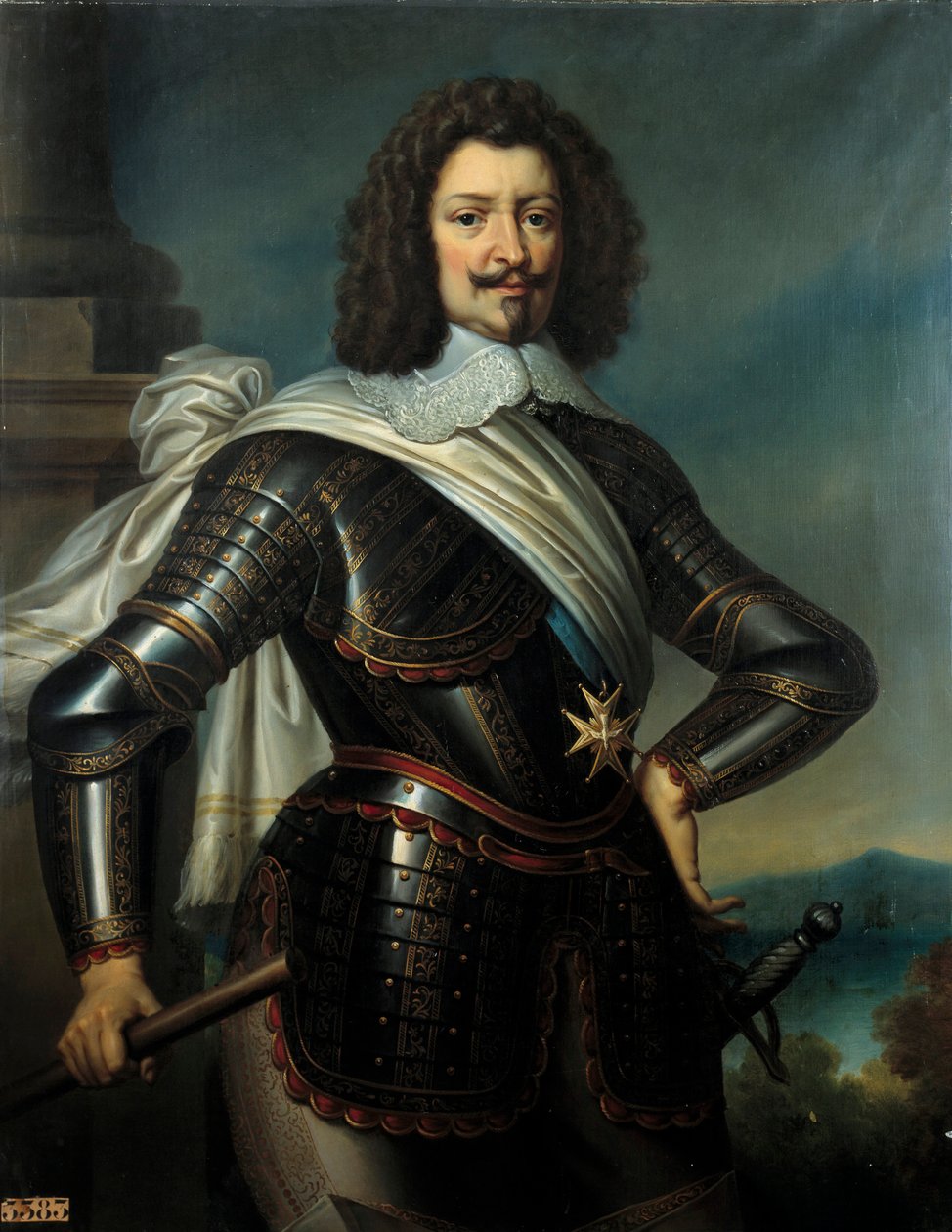 Ritratto di Carlo di Lorena, Principe di Joinville, Duca di Joyeuse e 4° Duca di Guisa da Paulin Jean Baptiste Guerin