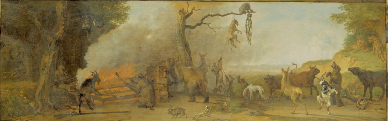 Punizione di un cacciatore da Paulus Potter