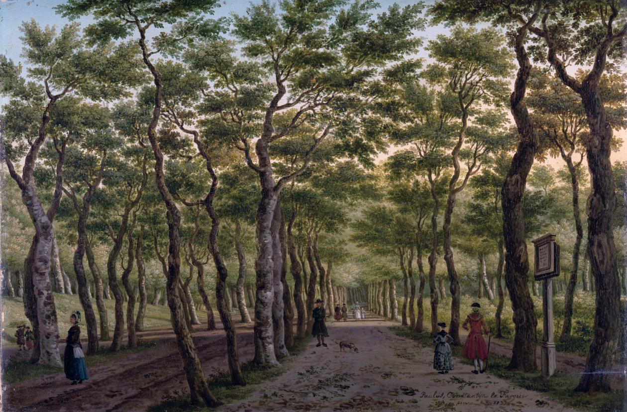 Il Herepad nel Haagse Bos da Paulus Constantin La Fargue