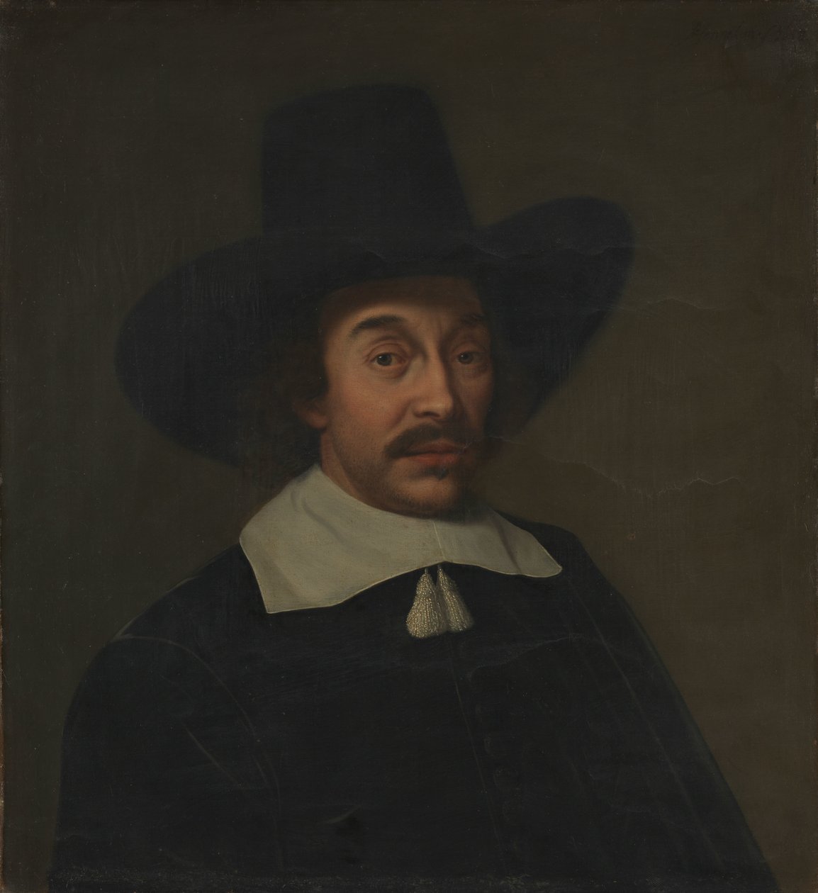 Ritratto di un uomo, forse Jan de Hooghe (1608-1682) da Paulus Hennekyn