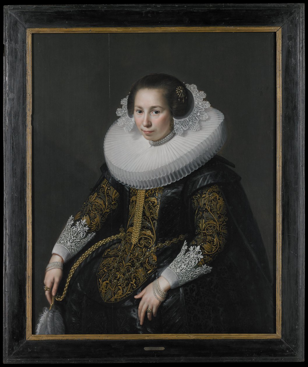 Ritratto di Catharina van Voorst da Paulus Moreelse
