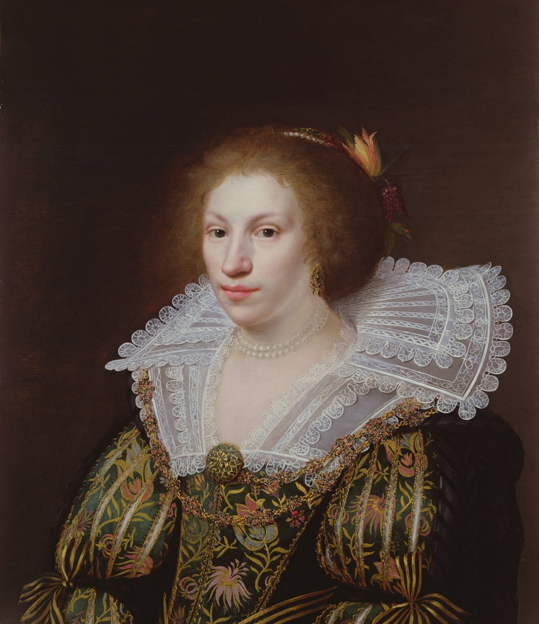 Ritratto di una giovane donna da Paulus Moreelse