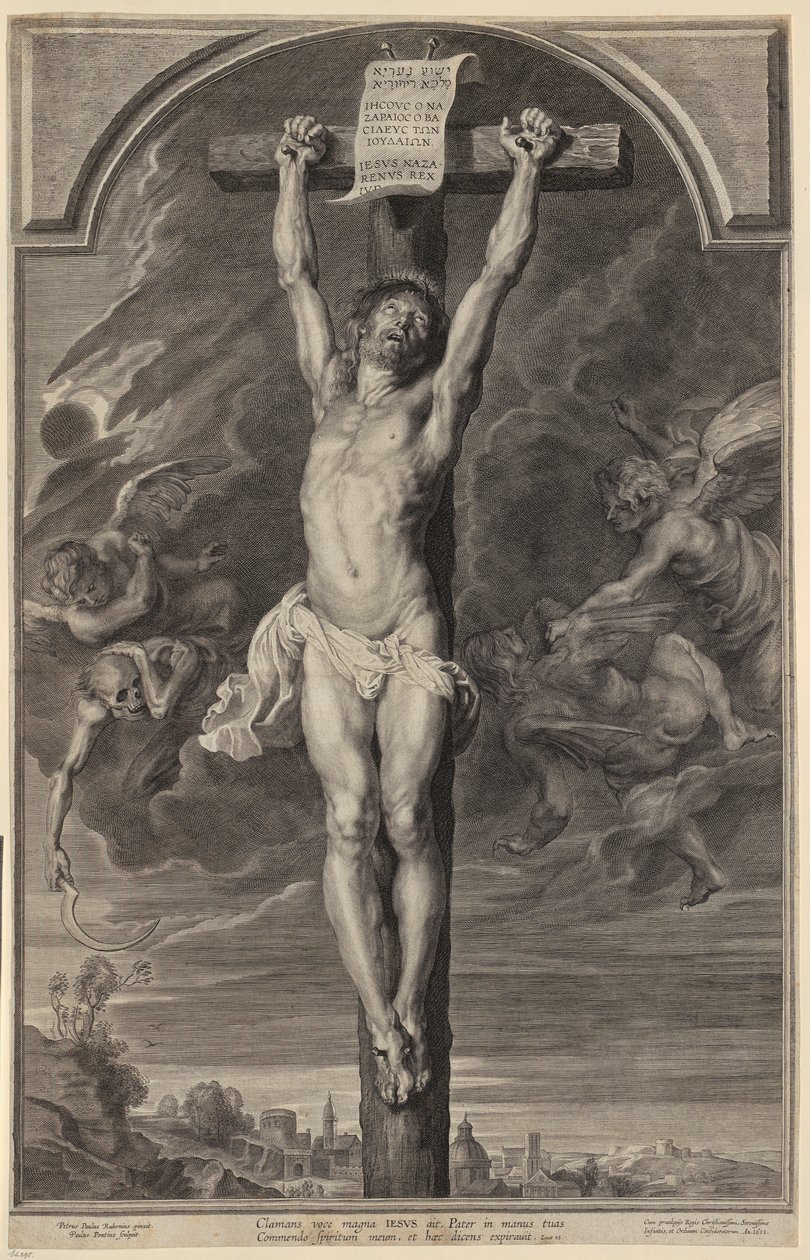 Cristo sulla croce da Paulus Pontius