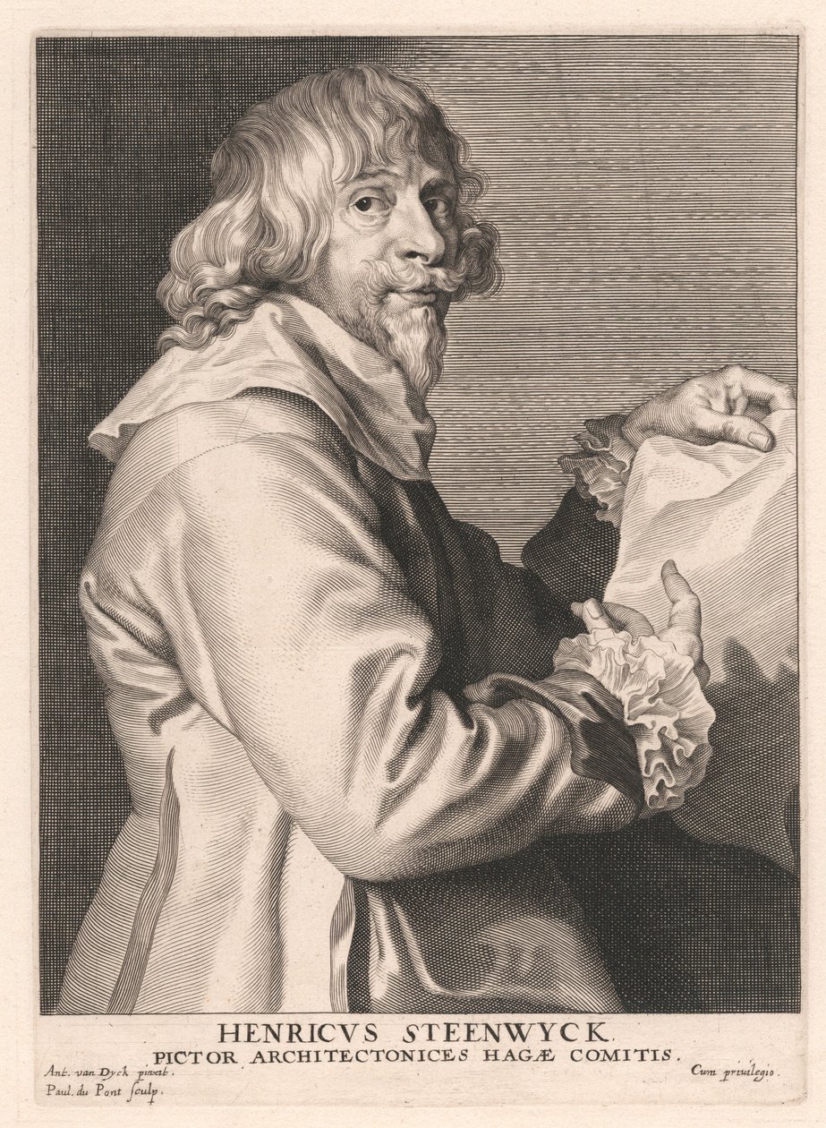 Henricus Steenwyck, Pictor Architectonices Hagæ Comitis da Paulus Pontius