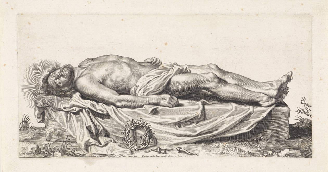 Corpo di Cristo morto da Paulus Pontius