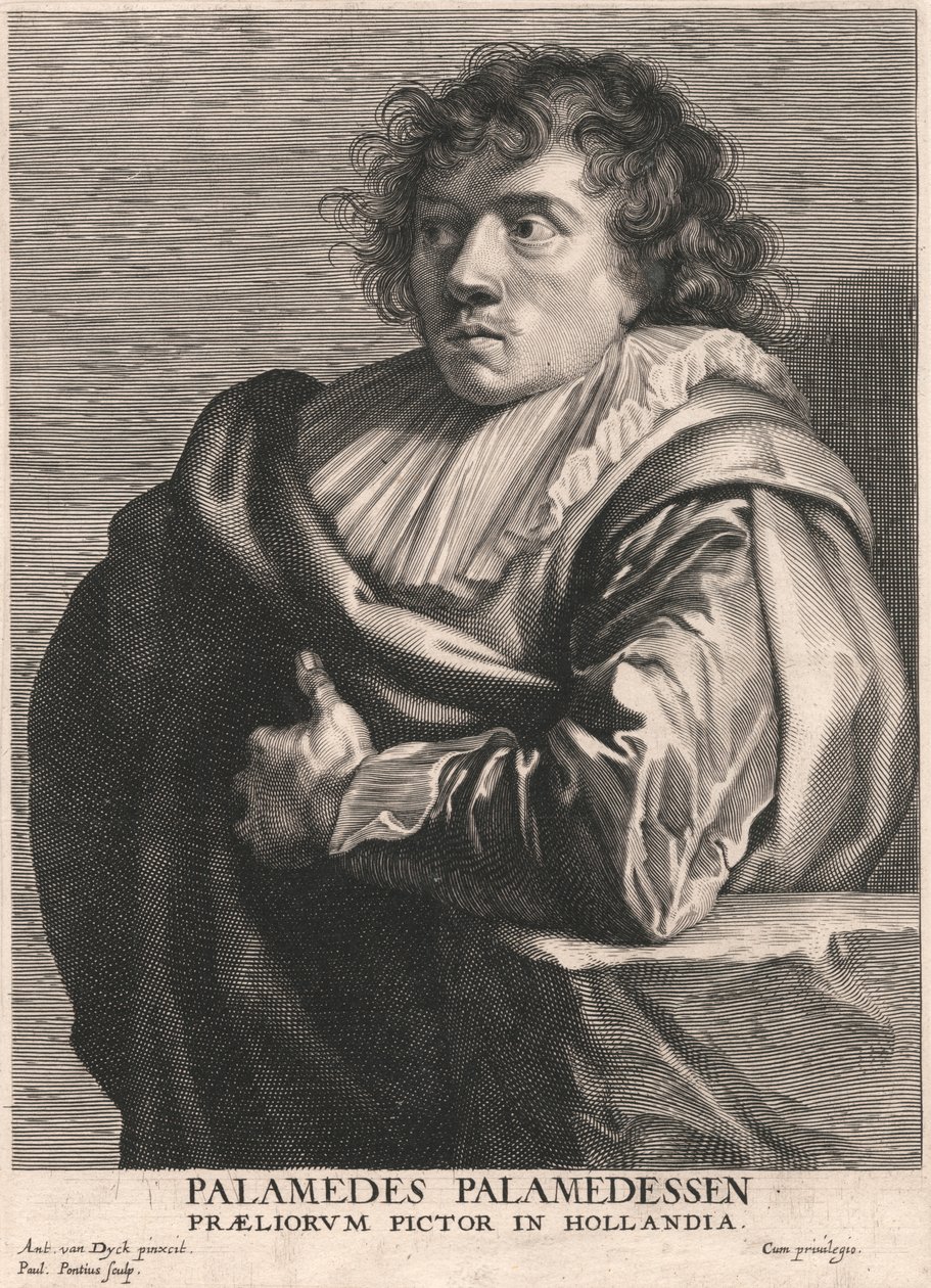 Palamedes Palamedessen, Pittore di Battaglie in Olanda da Paulus Pontius