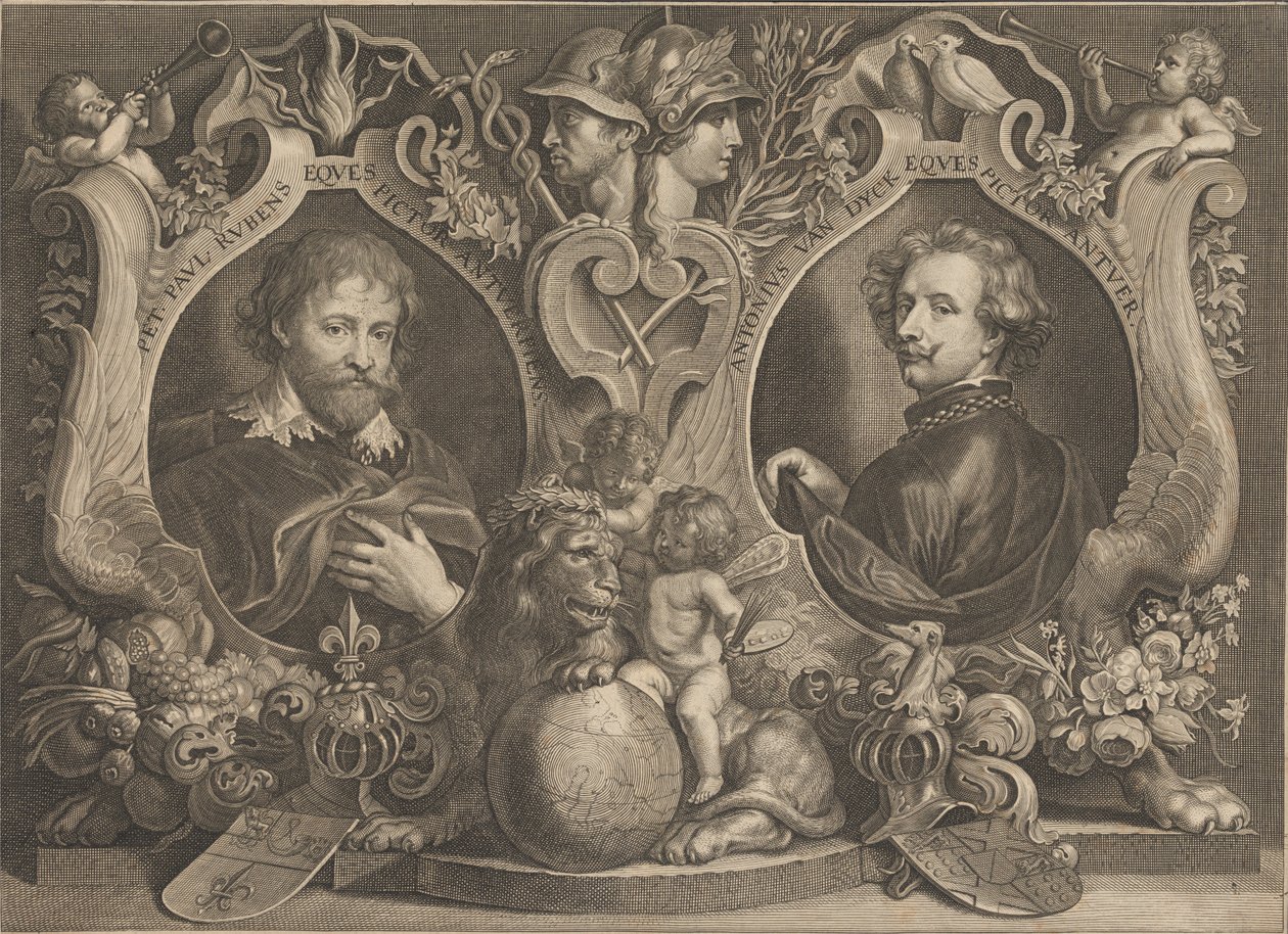 Paulus Pontius - Antonius Van Dyck Eques e Peter Paul Rubens Eques - Progetto Google Art da Paulus Pontius