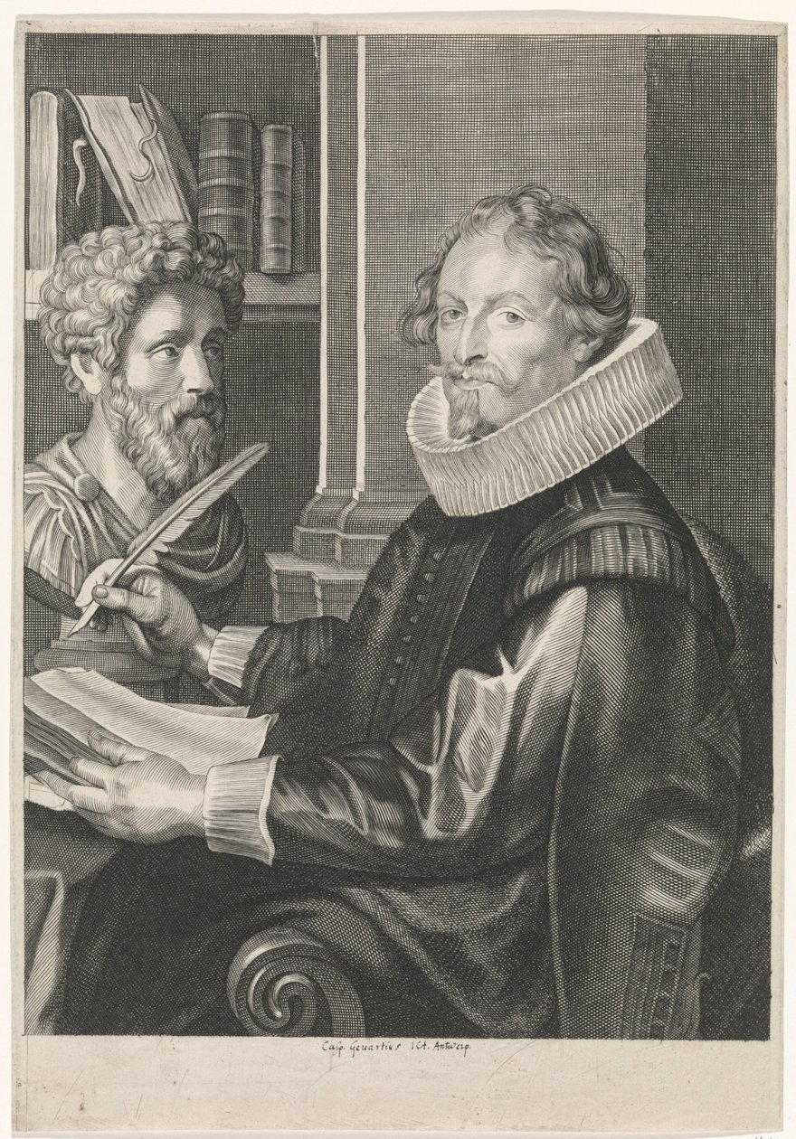 Ritratto di Jan-Gaspar Gevartius da Paulus Pontius