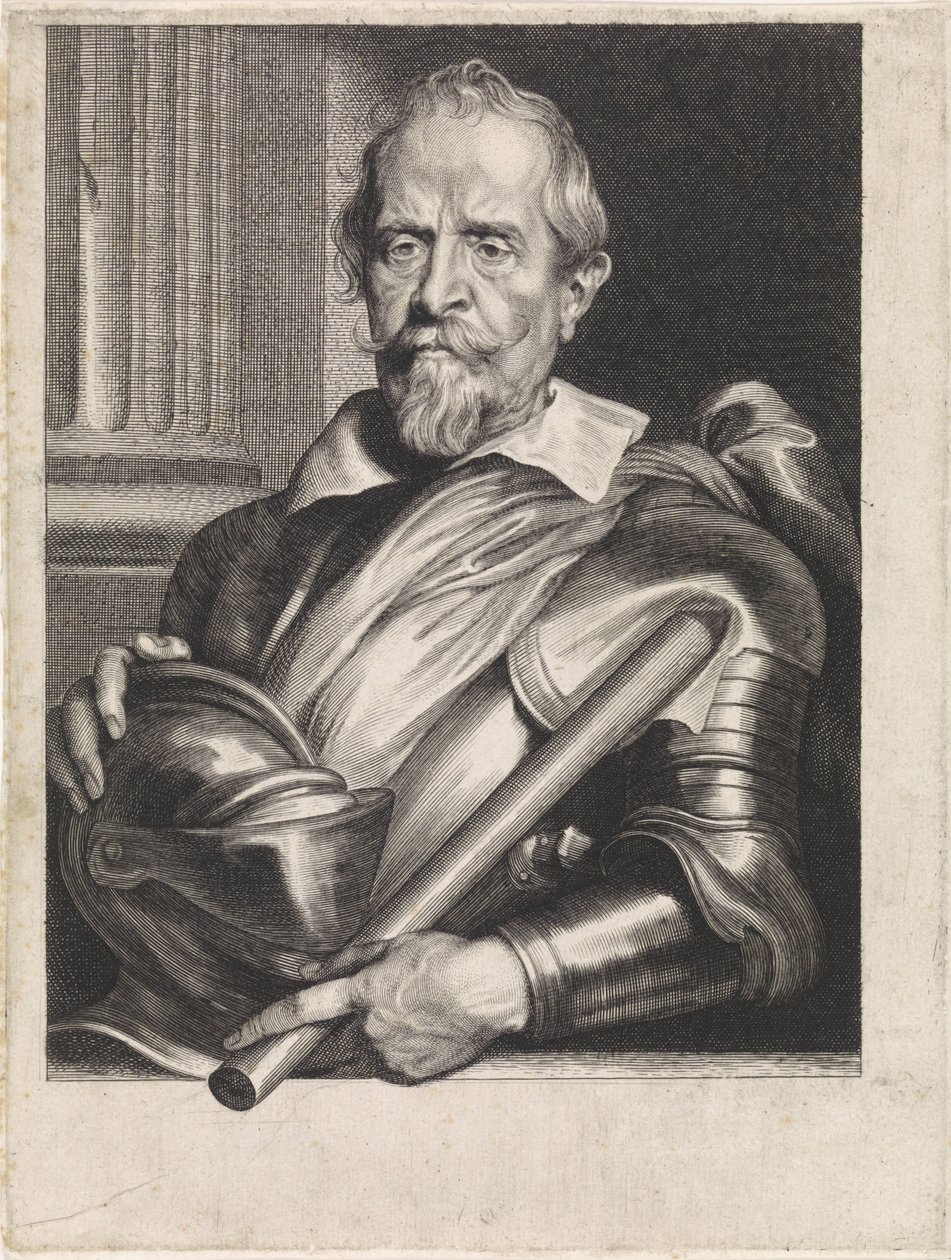 Ritratto del comandante Don Álvaro de Bazán da Paulus Pontius