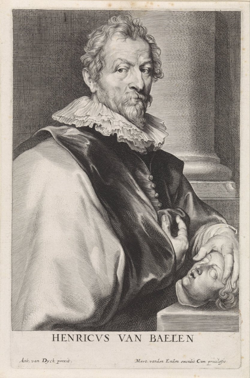 Ritratto del pittore Hendrik van Balen (I) da Paulus Pontius