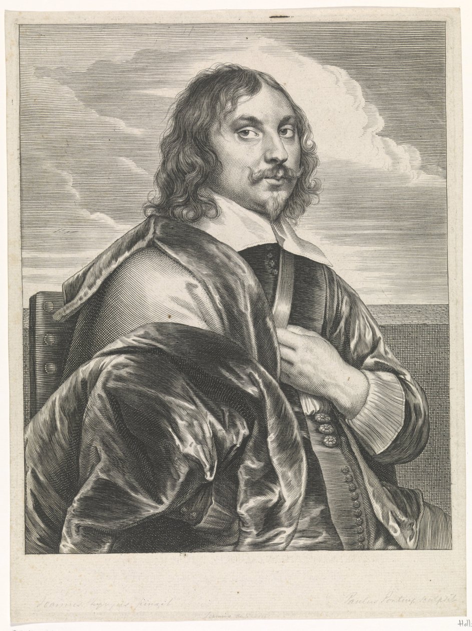 Ritratto del pittore Jan Davidsz. de Heem da Paulus Pontius