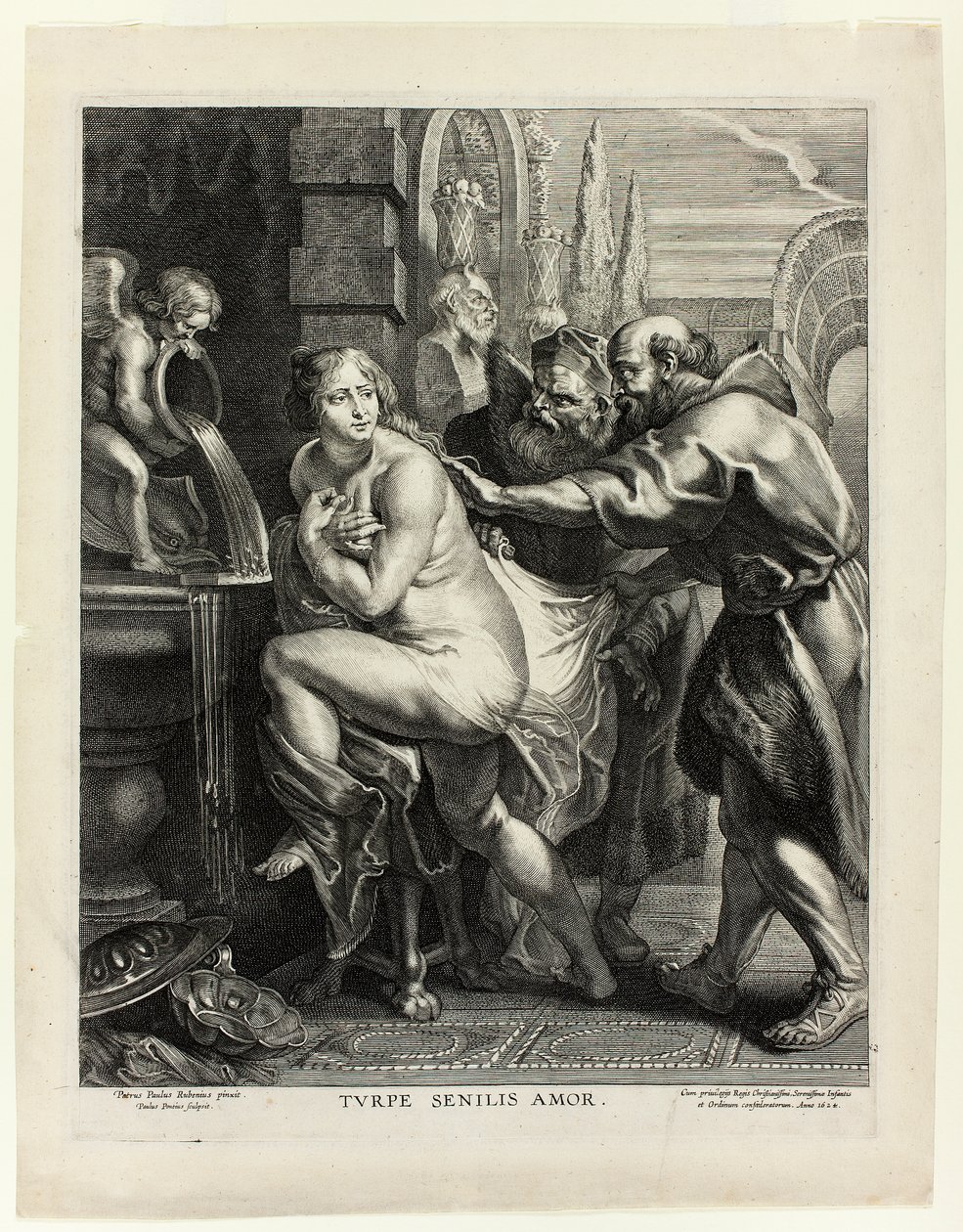Susanna e i vecchioni da Paulus Pontius