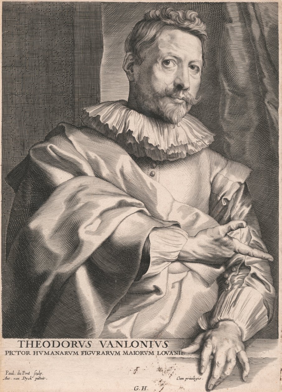 Theodorus van Lonius, Pictor Humanarum Figurarum Majorum Lovanii da Paulus Pontius