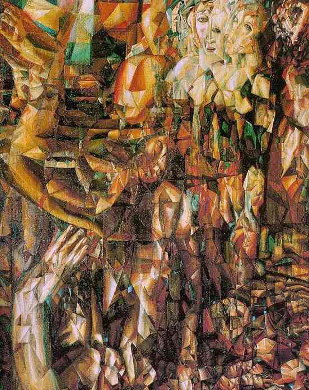 Una coppia, 1912 da Pawel Nikolajewitsch Filonow