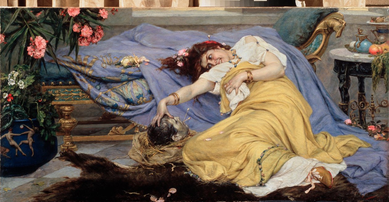 Fulvia con la testa di Cicerone da Pavel Alexandrovich Svedomsky