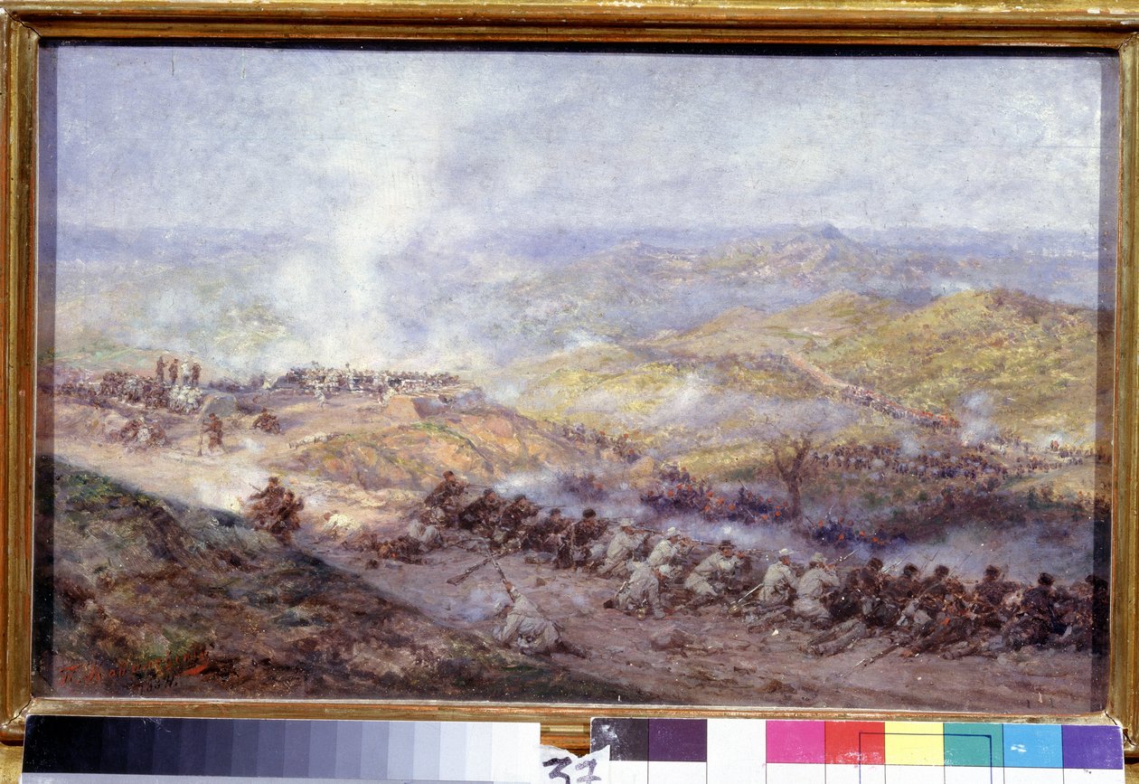 Una scena della guerra russo-turca (1876-1878) da Pavel Osipovich Kovalevsky