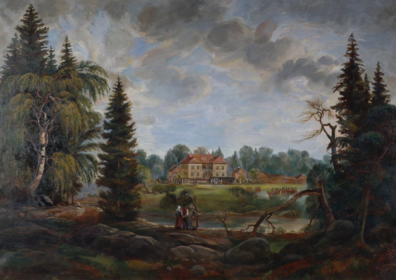 Eidsvollbygningen da Peder (after) Balke