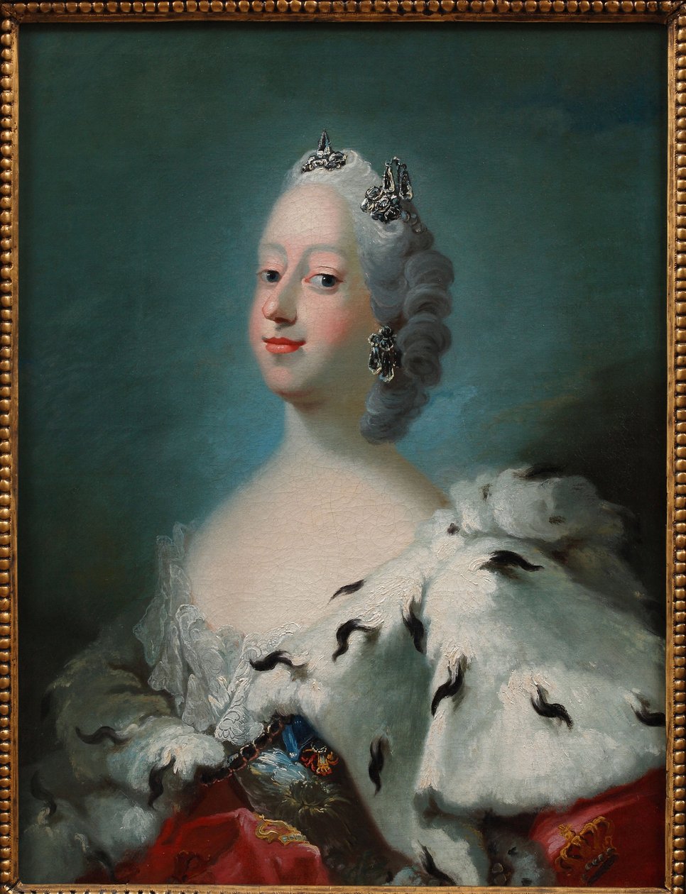 Ritratto di Luisa di Gran Bretagna, regina di Danimarca da Peder Als