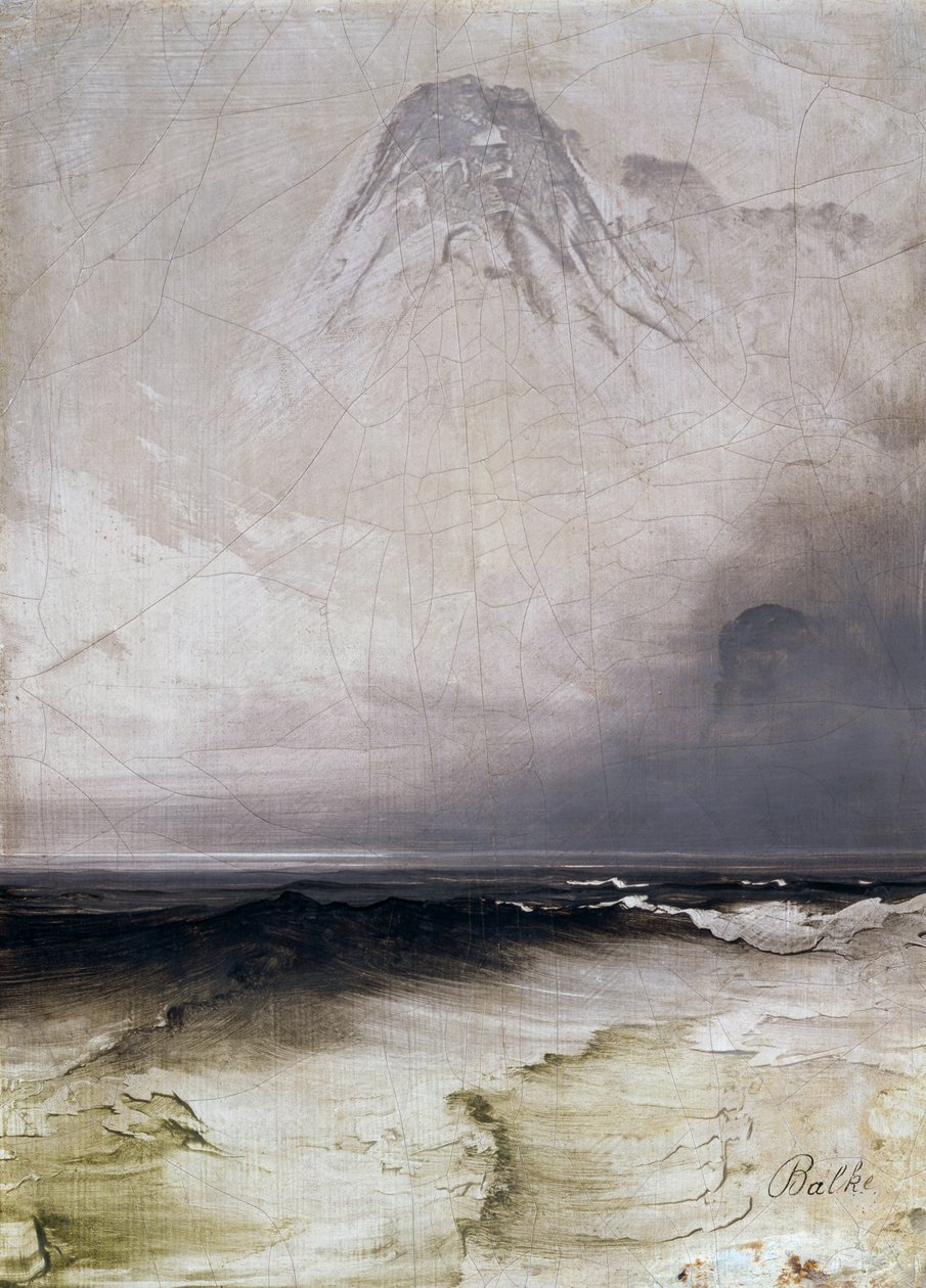 Mare e nebbia da Peder Balke