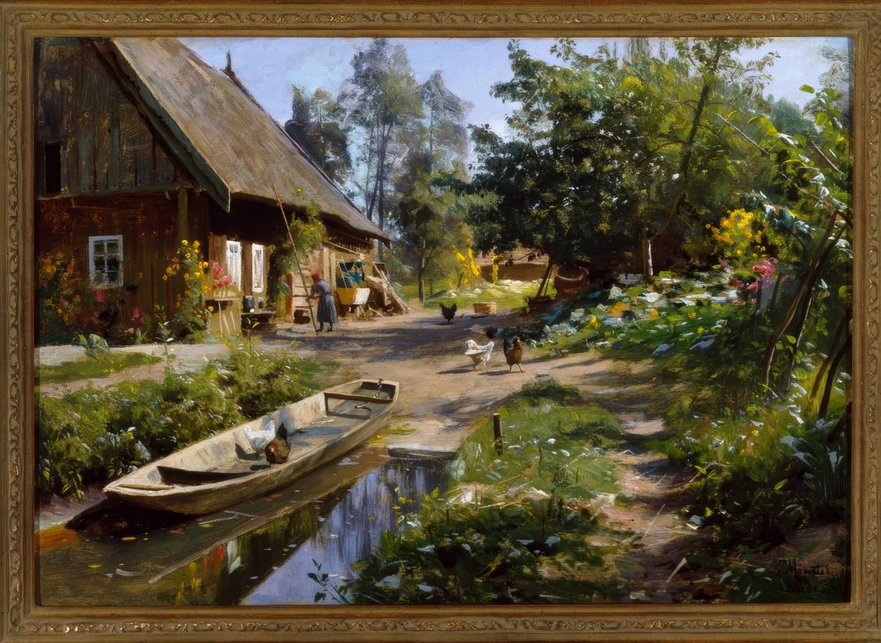 Giornata soleggiata in campagna da Peder Monsted