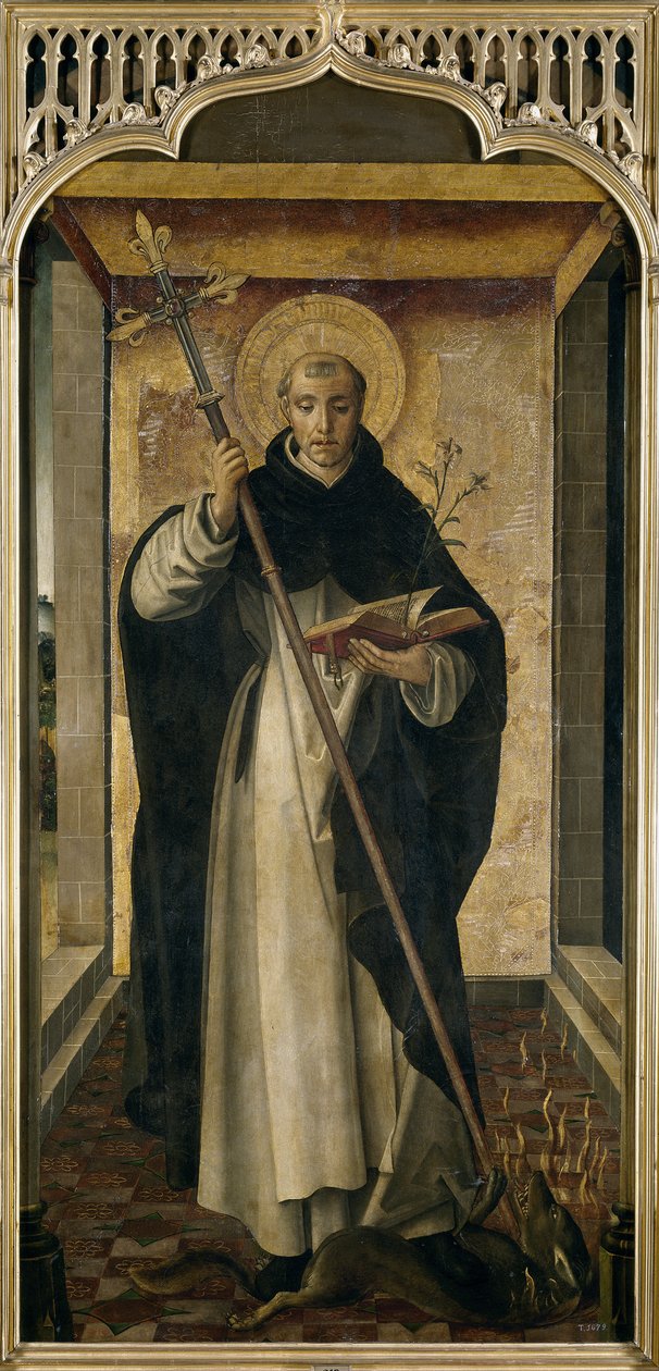 San Domenico, 1493-1499 da Pedro Berruguete