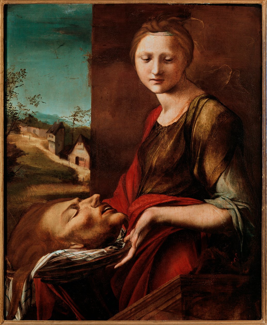 Salomè con la testa di Giovanni Battista da Pedro Berruguete