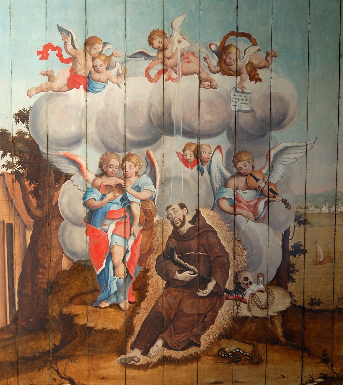 Portoghese: Agonia e morte di San Francesco da Pedro Caetano