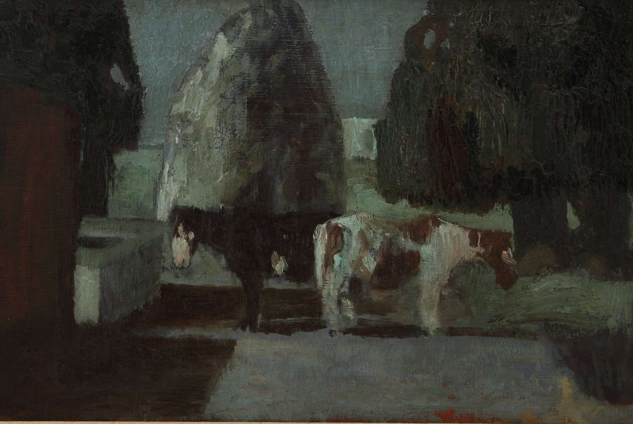 Giardino sotto la luna o Quietud en la quinta da Pedro Figari Solari