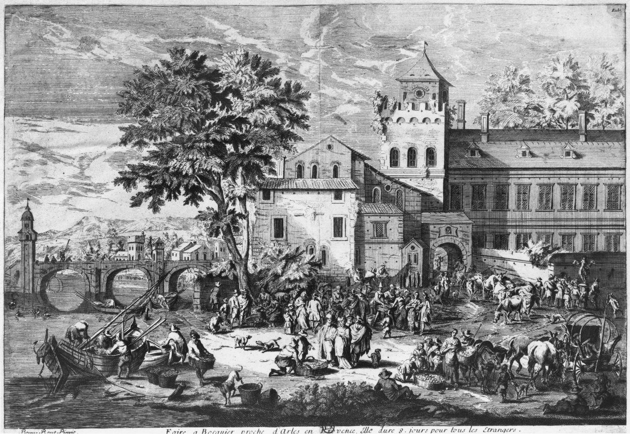 La fiera di Beaucaire da Pieter Bouts