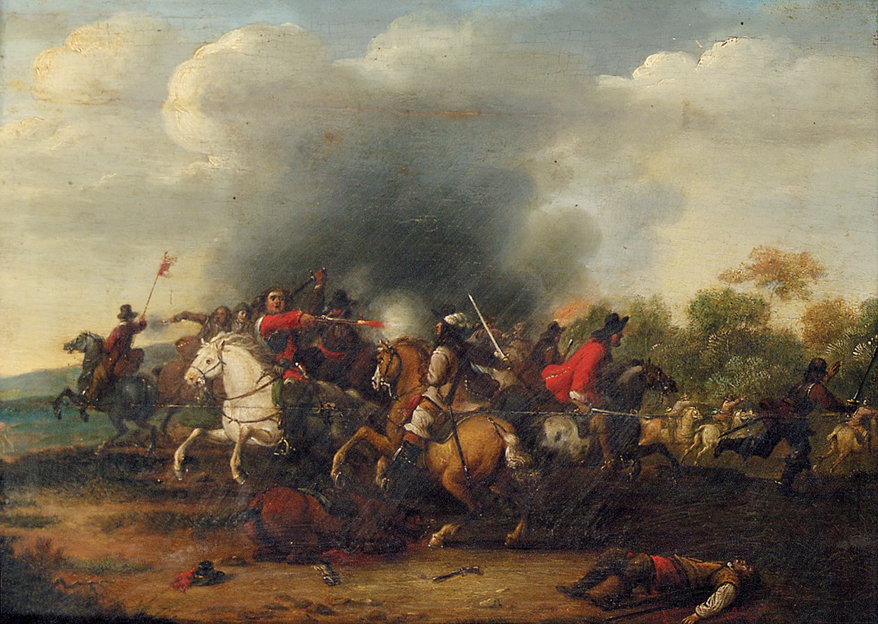 Uno Scontro di Cavalleria da Peeter Snayers