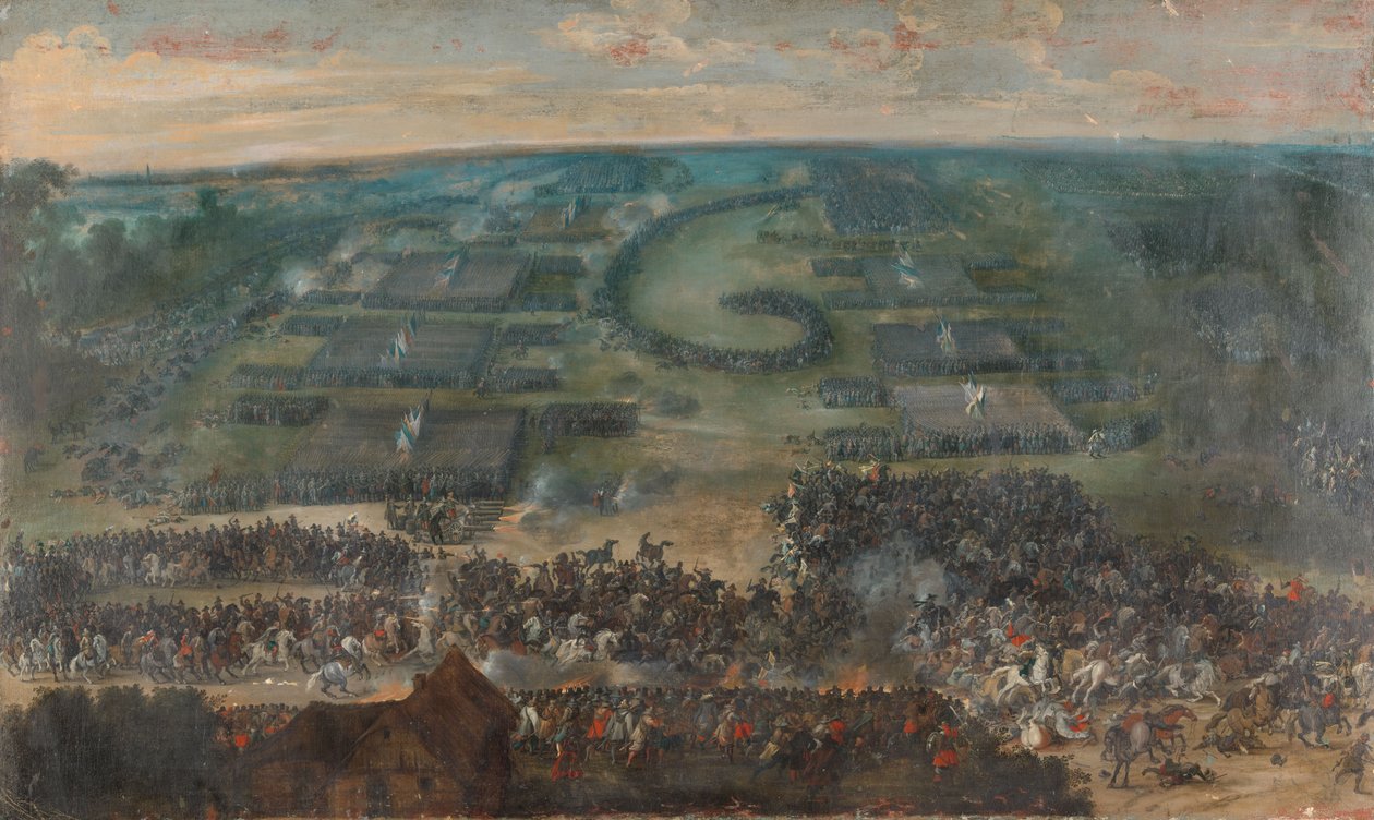 La battaglia di Fleurus da Peeter Snayers