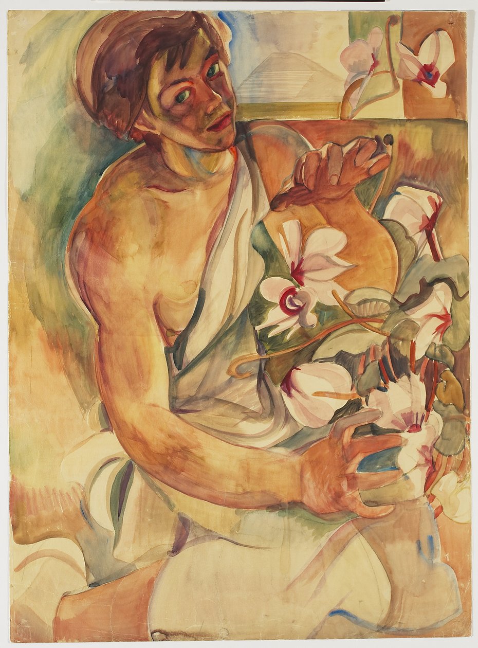 Pegi con ciclamini da Pegi Nicol Macleod