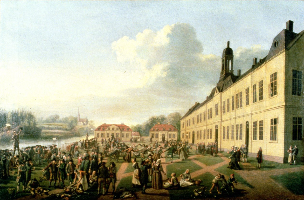 Birra del raccolto a Svartsjo da Pehr Hilleström