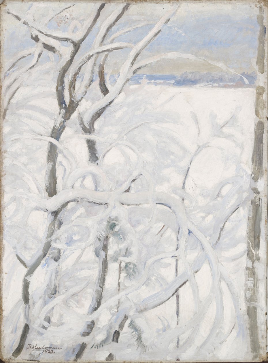Albero in inverno da Pekka Halonen