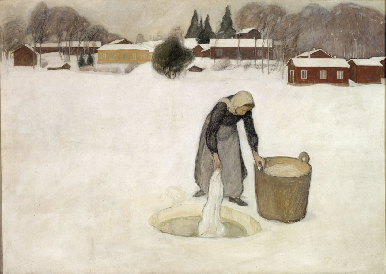 Bucato sul ghiaccio da Pekka Halonen