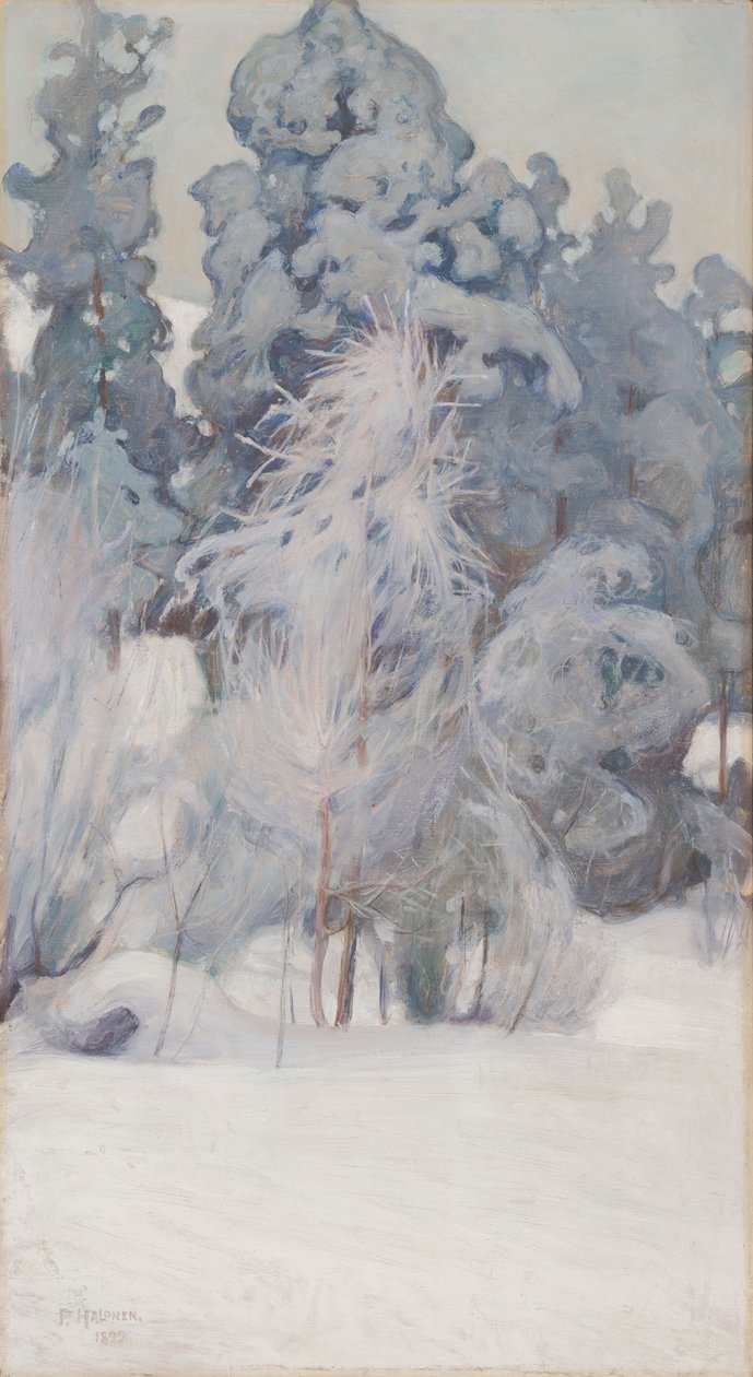 Paesaggio invernale da Pekka Halonen