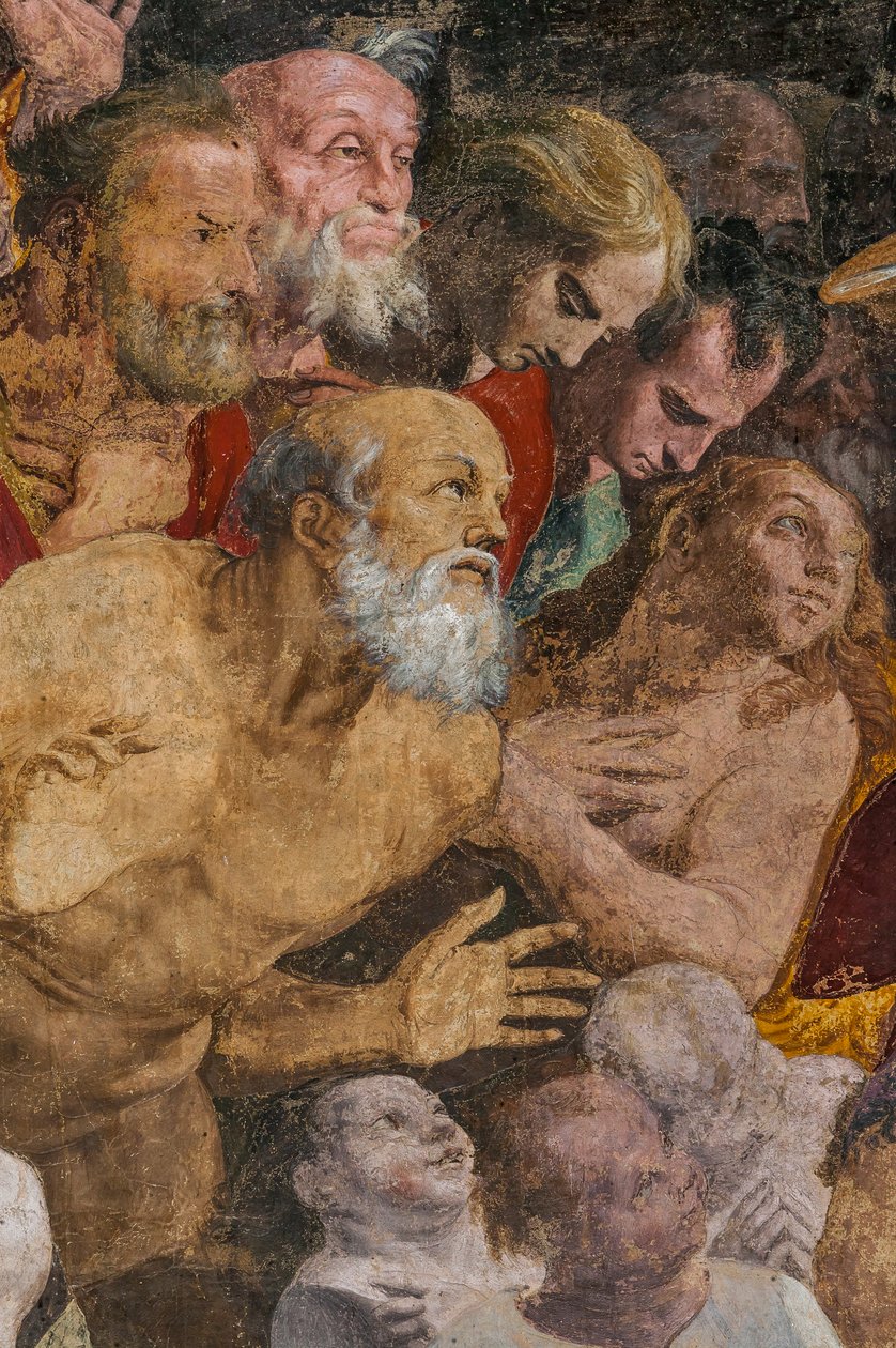 San Giovanni Battista che battezza le persone, Cappella Poggi da Pellegrino Tibaldi