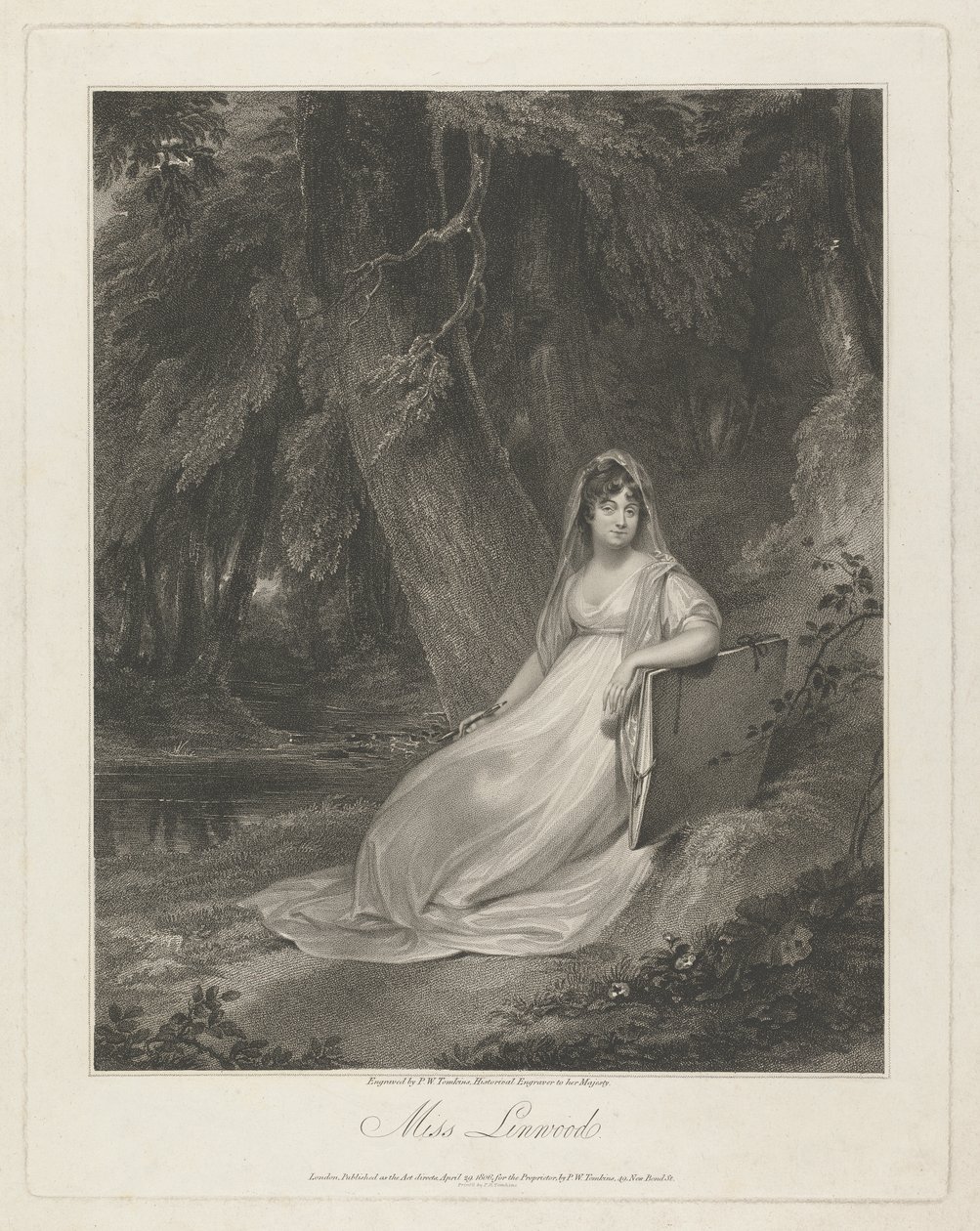 Miss Linwood da Peltro W. Tomkins