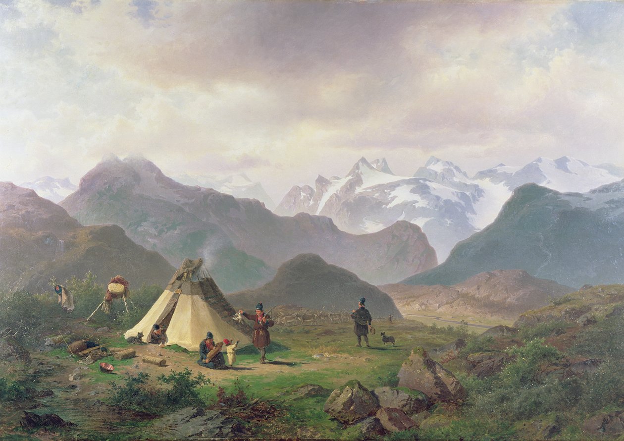 Motivo da Kvikkjokk, 1862 da Per Daniel Holm