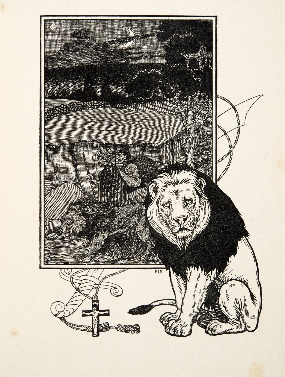 Un condotto sicuro provvidenziale, da Cento aneddoti di animali, pub. 1924 da Percy J. Billingshurst