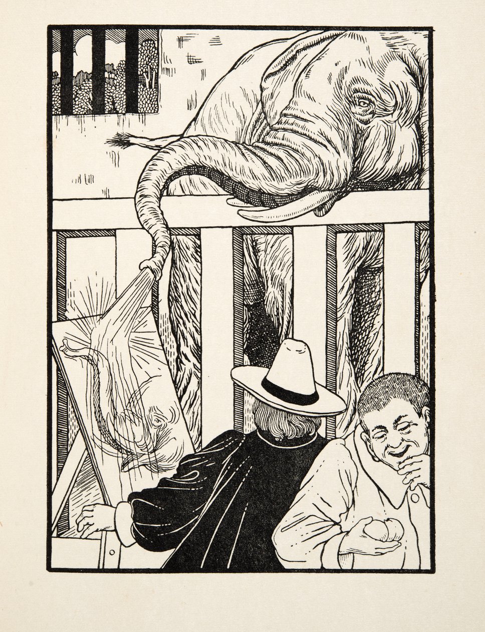 Un senso del ridicolo, da Cento aneddoti di animali, pub. 1924 da Percy J. Billingshurst
