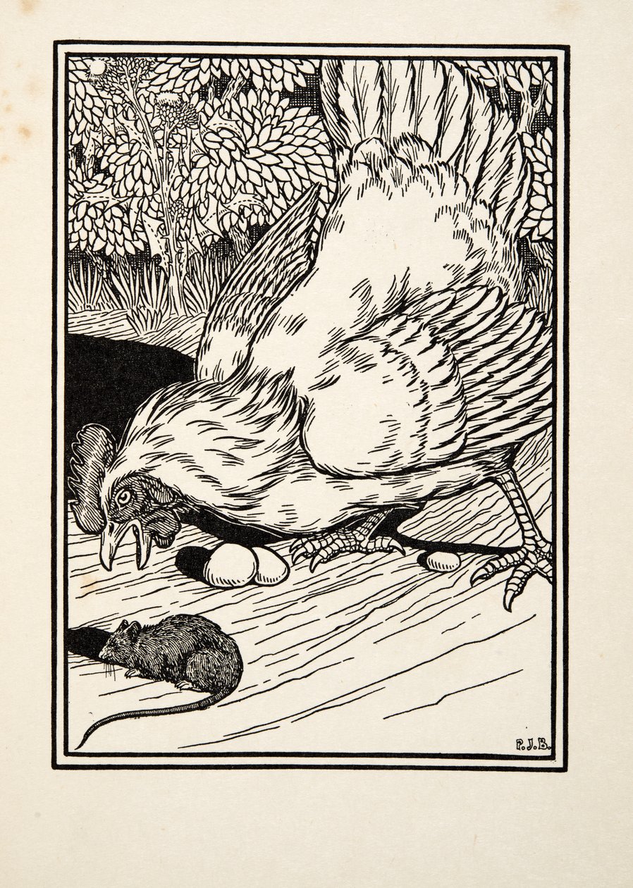 Un cacciatore di topi strano, da A Hundred Anecdotes of Animals, pub. 1924 da Percy J. Billingshurst