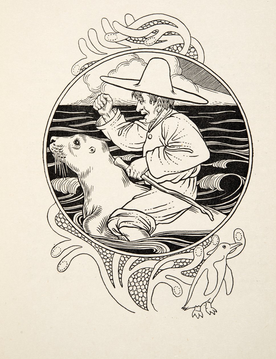 Una colonia addomesticata, da Cento aneddoti di animali, pub. 1924 da Percy J. Billingshurst