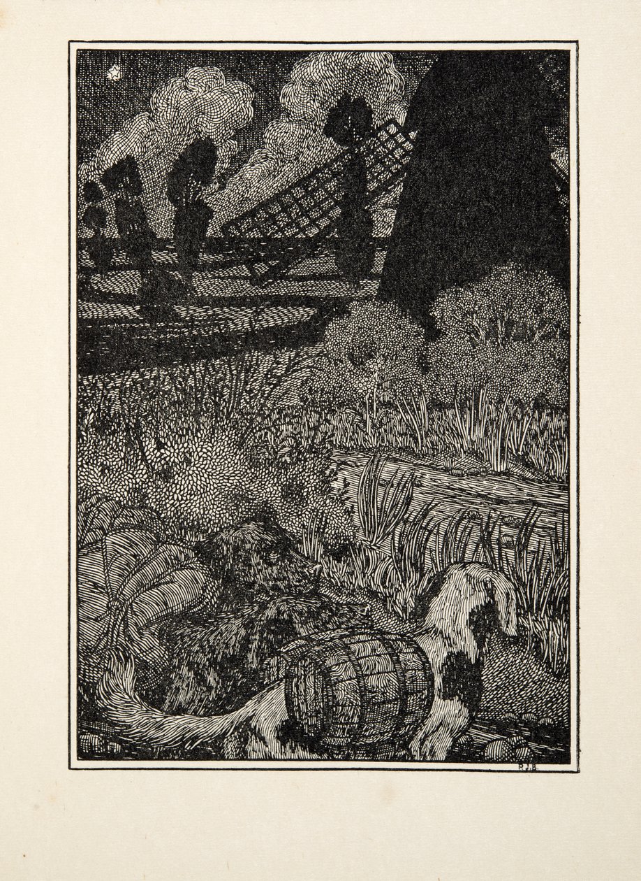 Contrabbandieri canini, da A Hundred Anecdotes of Animals, pub. 1924 da Percy J. Billingshurst