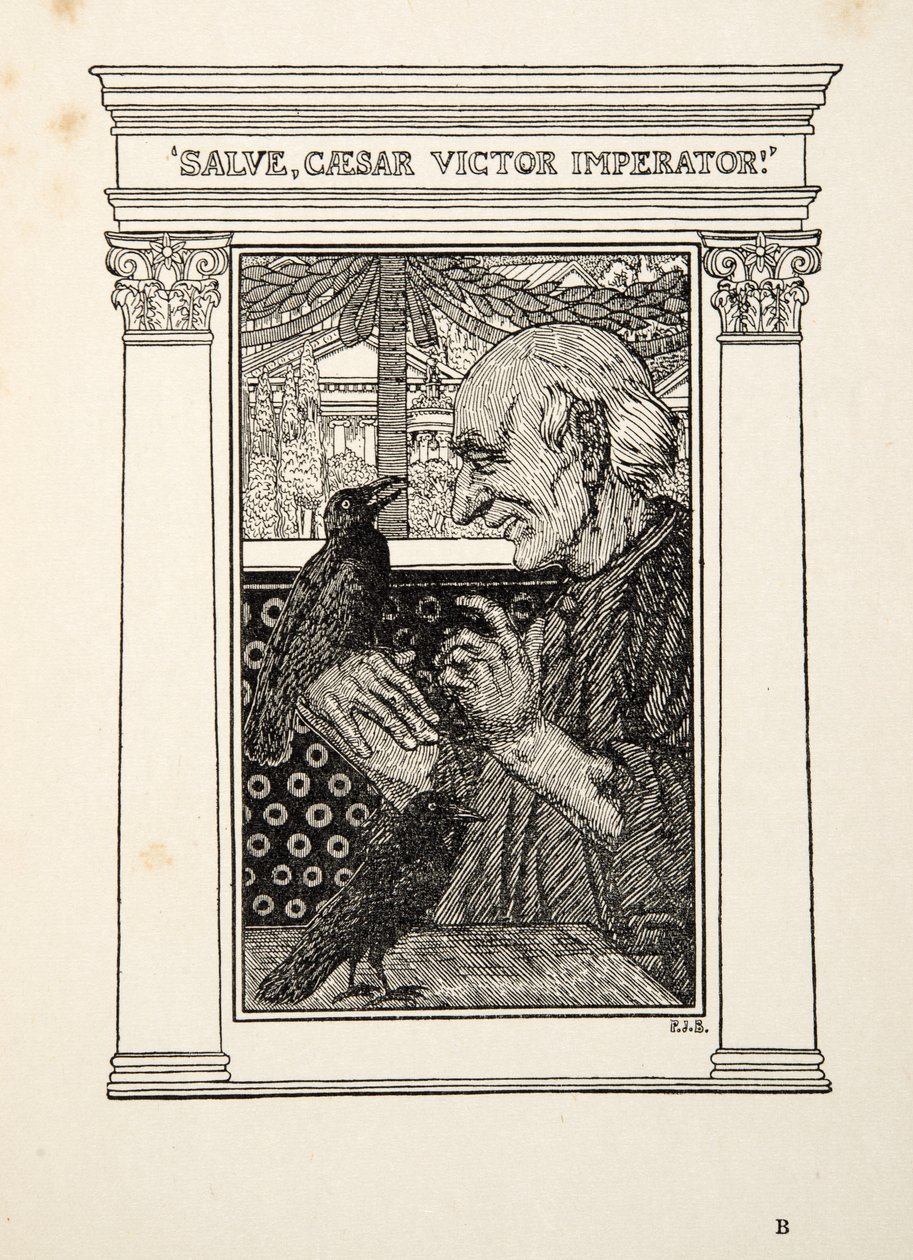 Assicurarsi, da A Hundred Anecdotes of Animals, pub. 1924 da Percy J. Billingshurst